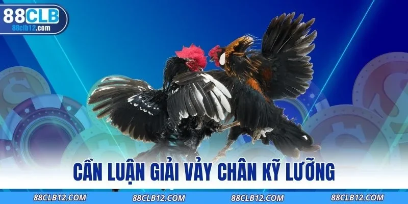 Cần luận giải vảy chân kỹ lưỡng